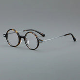 Novak Retro Round Acetate Optical Glasses Frame